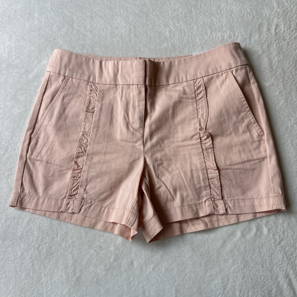 Loft ruffle shorts